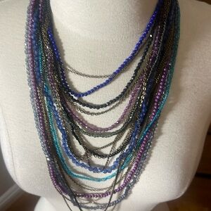 Multi colored necklace